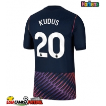 Camisa de Futebol Tottenham Hotspur Mohammed Kudus #20 Equipamento Secundário 2026-27 Manga Curta